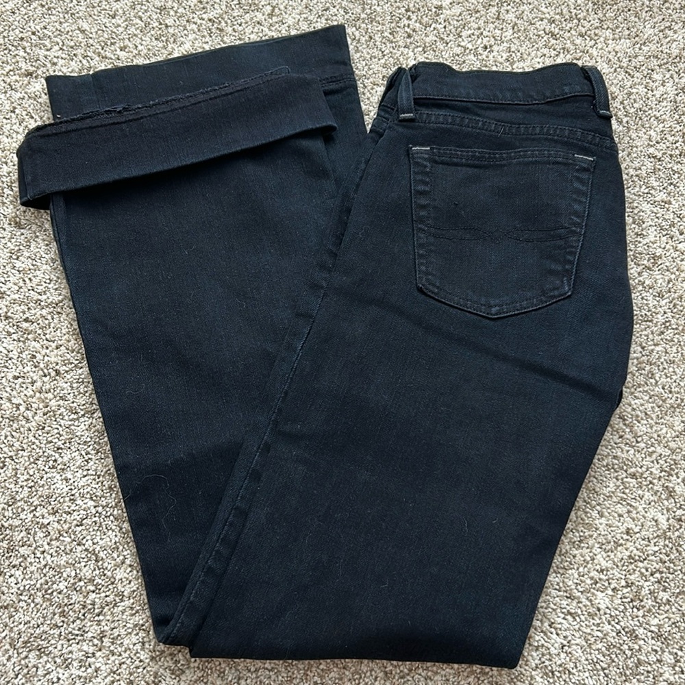 Black trouser jeans